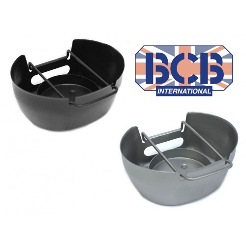  BCB CRUSADER COOKER BLACK or SILVER - multi fuel stove for Crusader Cup
